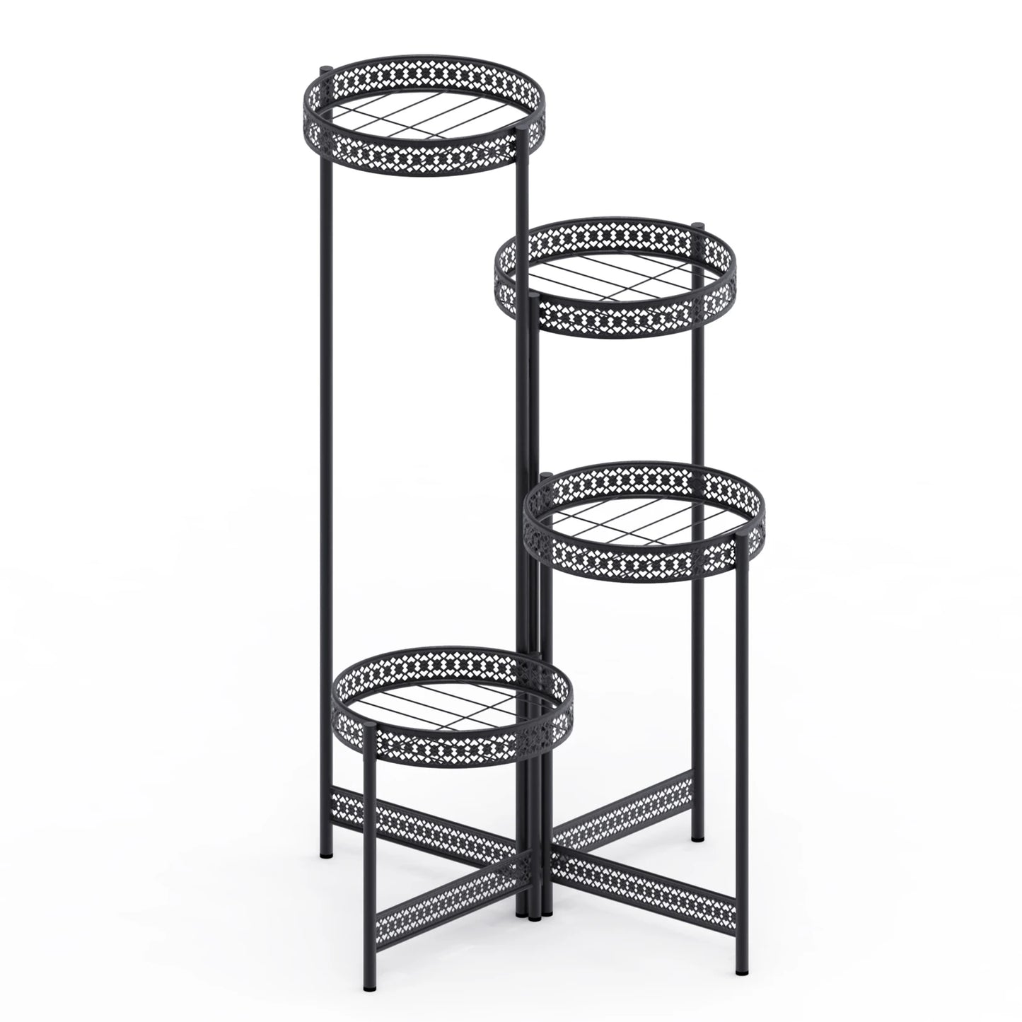 Metal Plant Stand Flower Pot Holder Display Rack