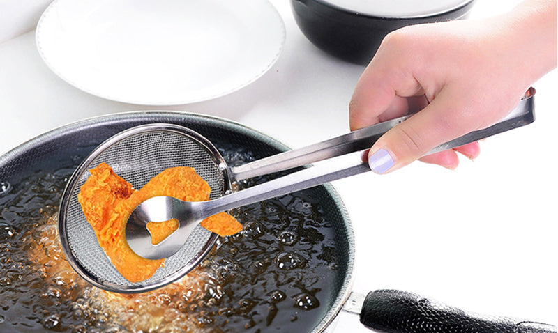 Sieve Filter Spoon Fried Food Oil Strainer