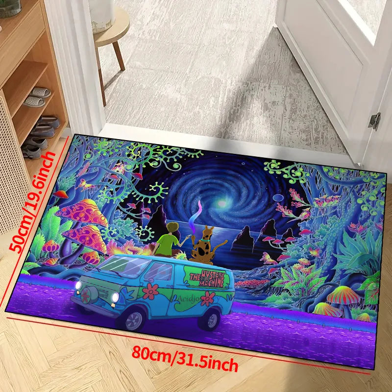 Non-slip Resistant Rug, Machine Washable, Waterproof Carpet