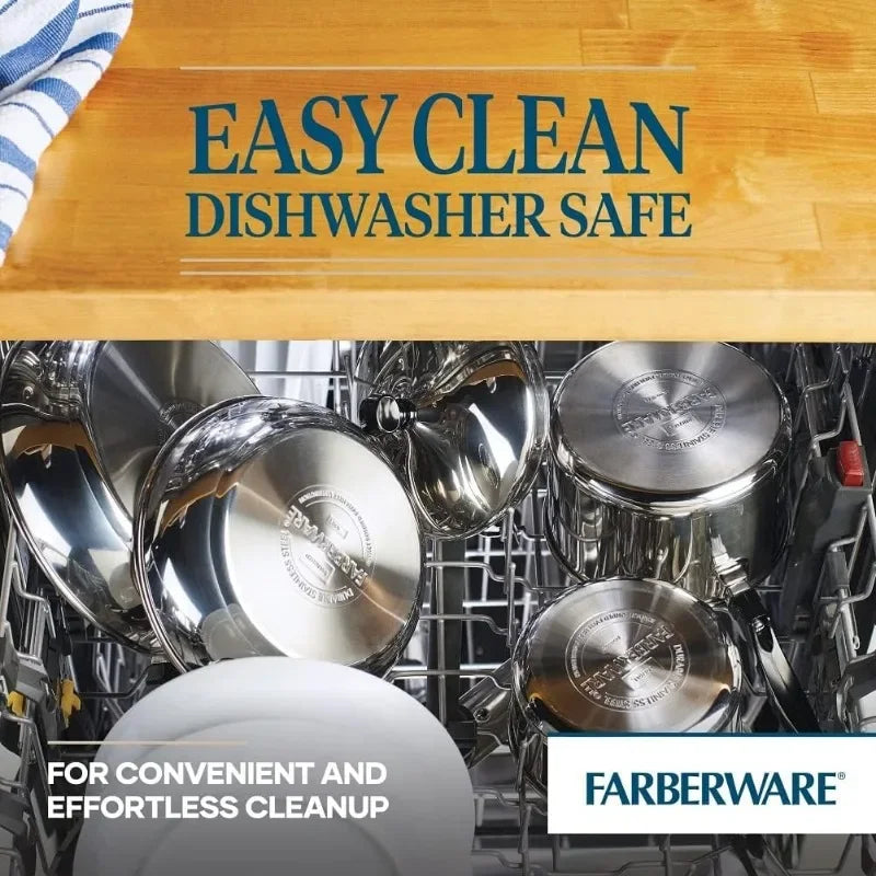 Farberware Classic Cookware Pots and Pans Set