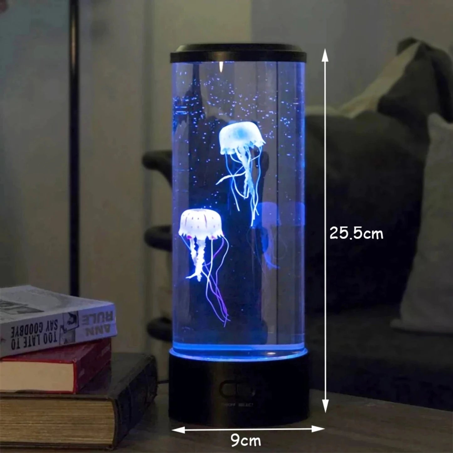 New Color Changing Jellyfish Lamp Table Night Light