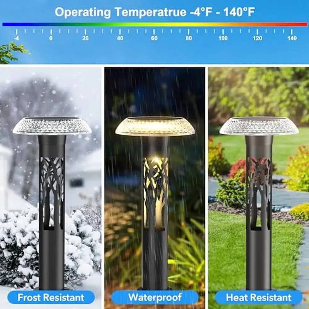 Yard light Large Lamp Head Color Changing solar light