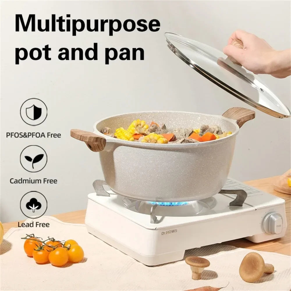 Nonstick Cookware Sets, Kitchenware Pots and Pans Set