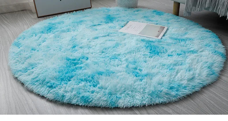 Round Rug Mat Home Decor Bedroom Kid Room Decoration