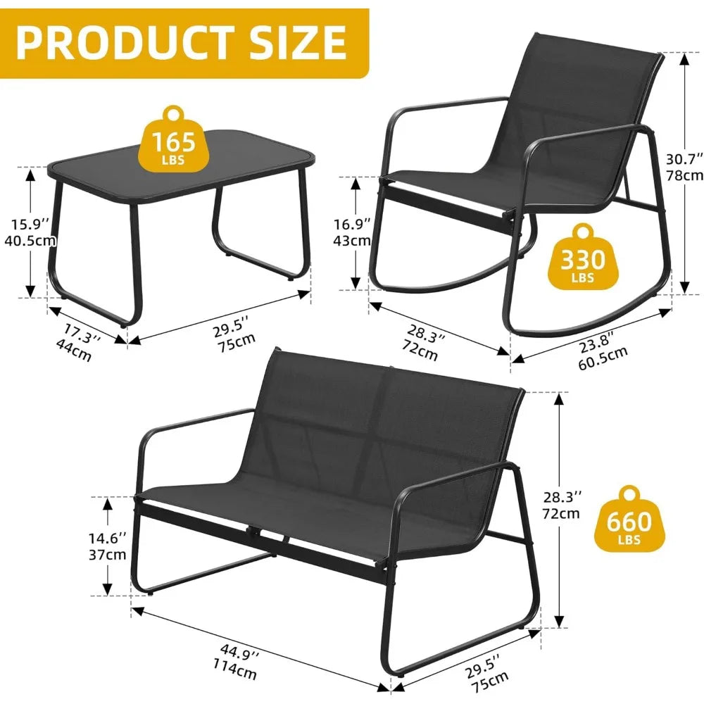 Patio Furniture Set,