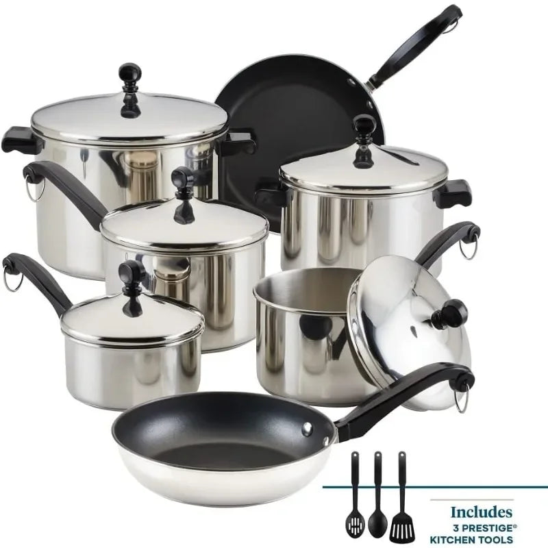 Farberware Classic Cookware Pots and Pans Set