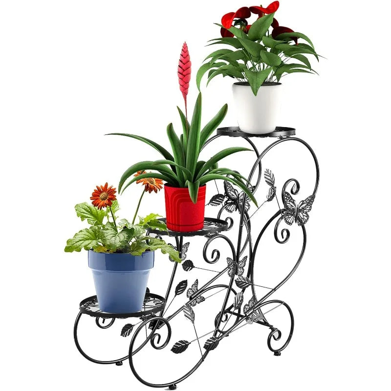 3 Tier Tall Plant Stand  Flower Pot Holder Display