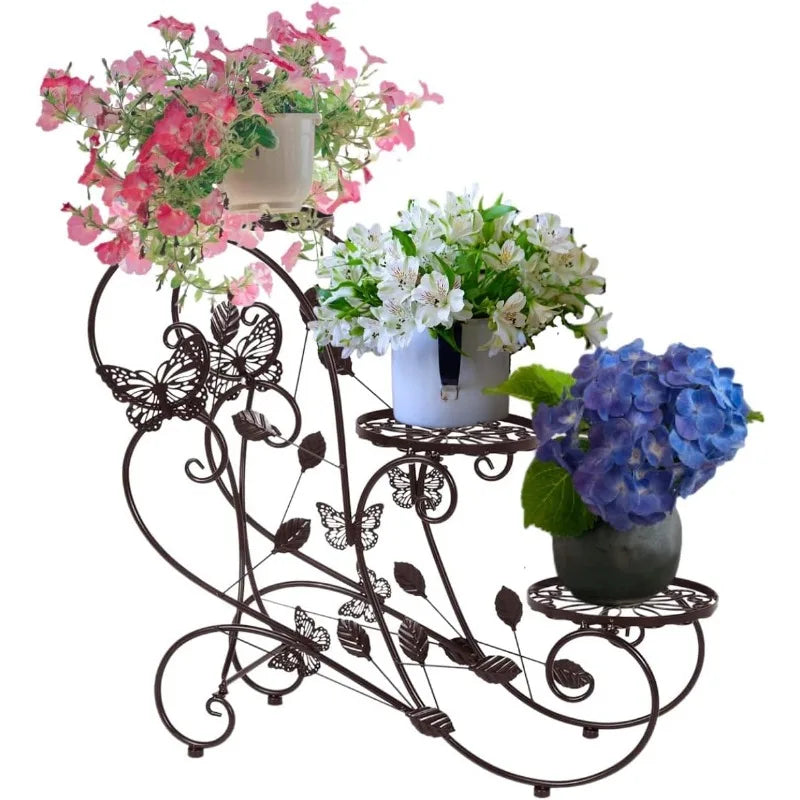 3 Tier Tall Plant Stand  Flower Pot Holder Display