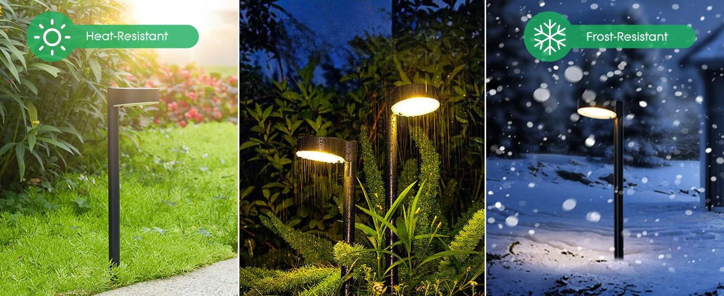 Pathway Lights LED Solar Lights for Yard,Path Driveway