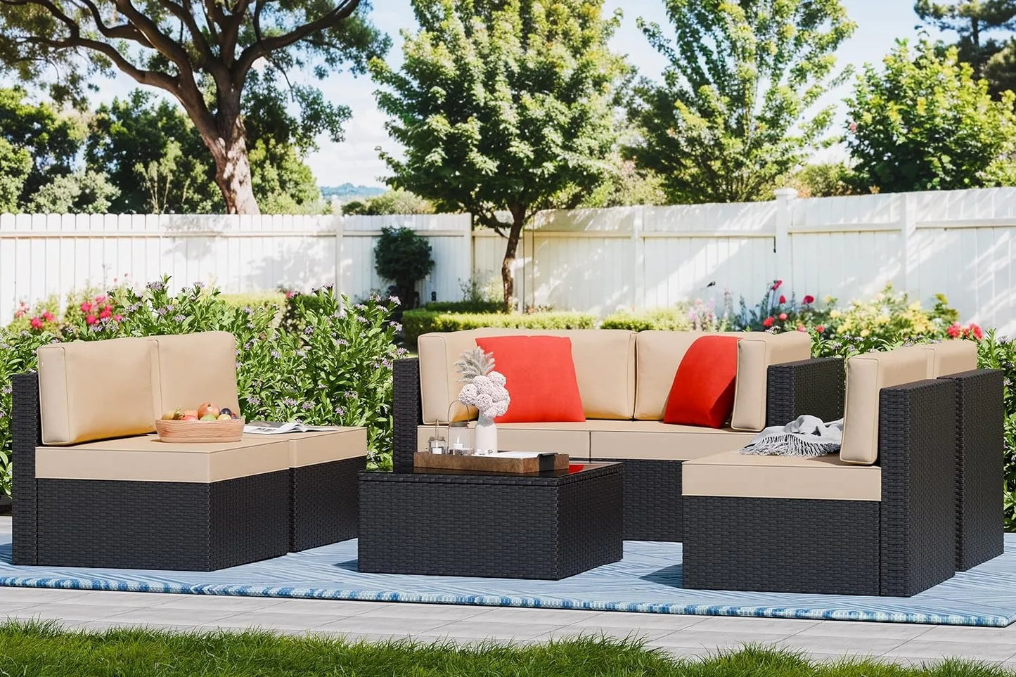 furniture Set Sectional Rattan Sofa set