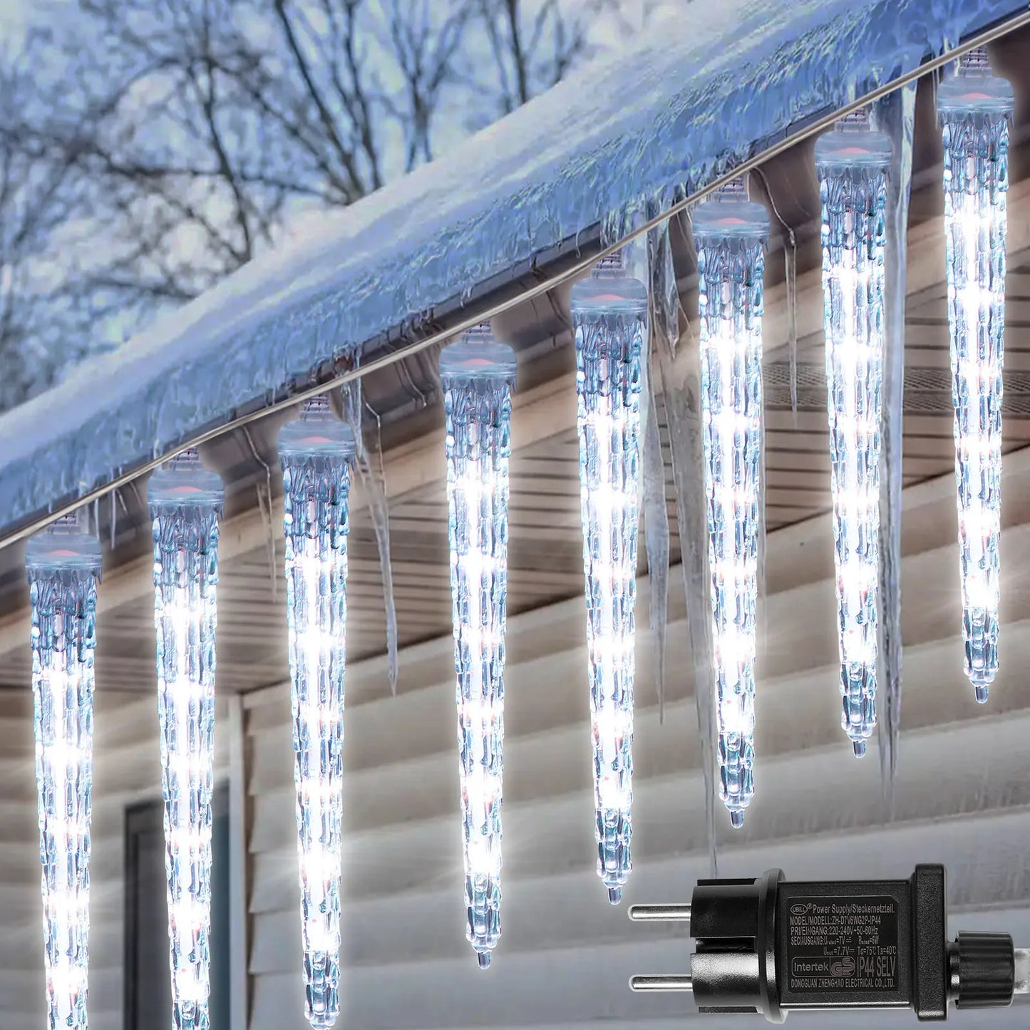 Christmast LED Meteor Shower Raindrop Snowing Lights