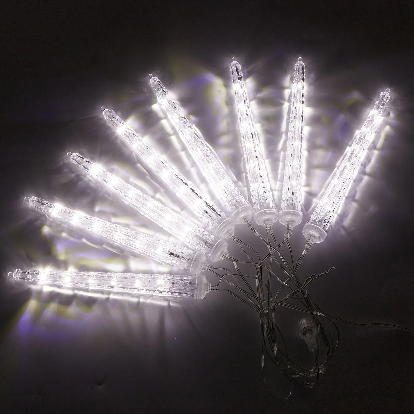 Christmast LED Meteor Shower Raindrop Snowing Lights