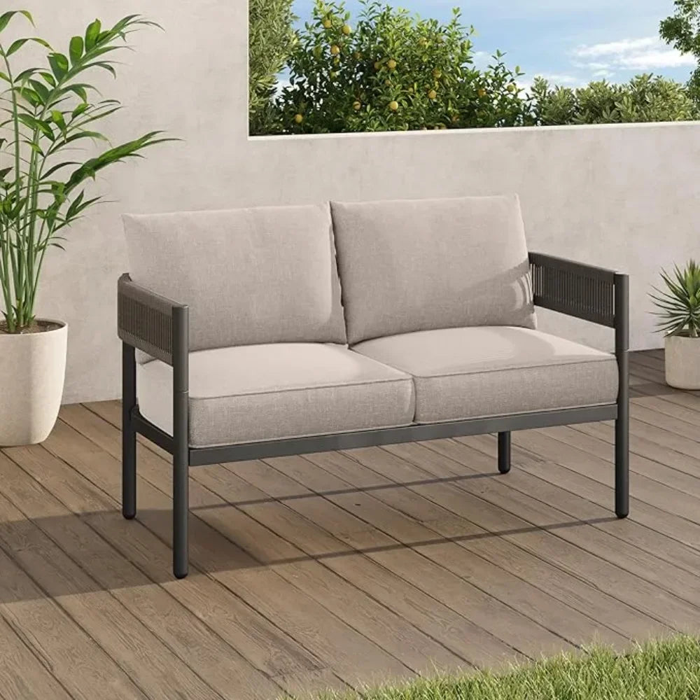 Grand Patio Wicker Outdoor Furniture Set Patio Sofa Set