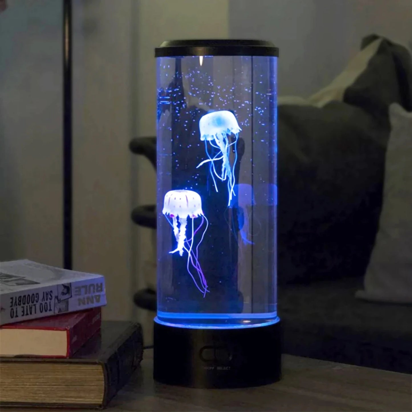 New Color Changing Jellyfish Lamp Table Night Light