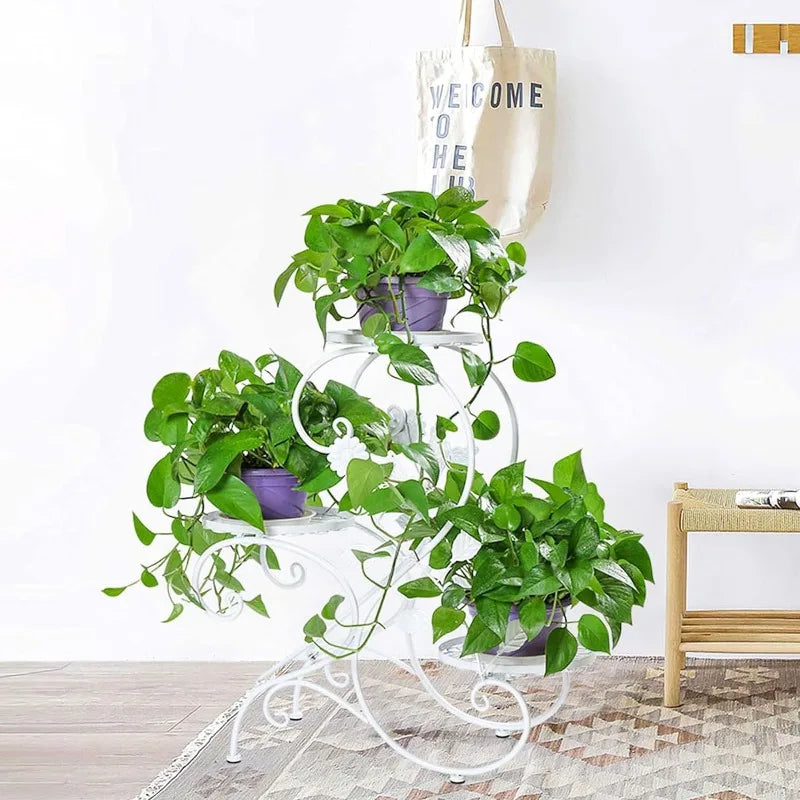 3 Tier Tall Plant Stand  Flower Pot Holder Display