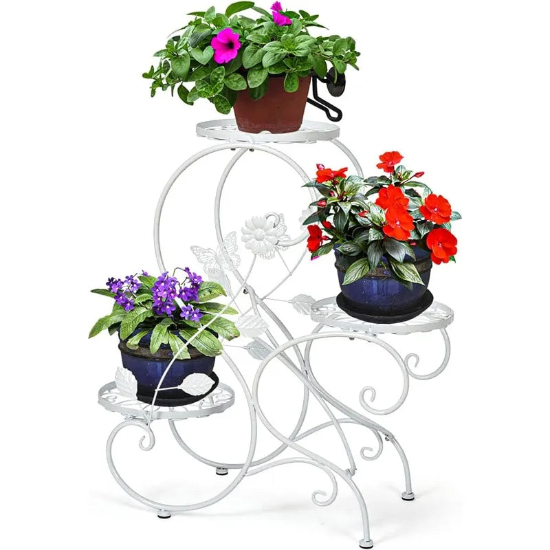 3 Tier Tall Plant Stand  Flower Pot Holder Display