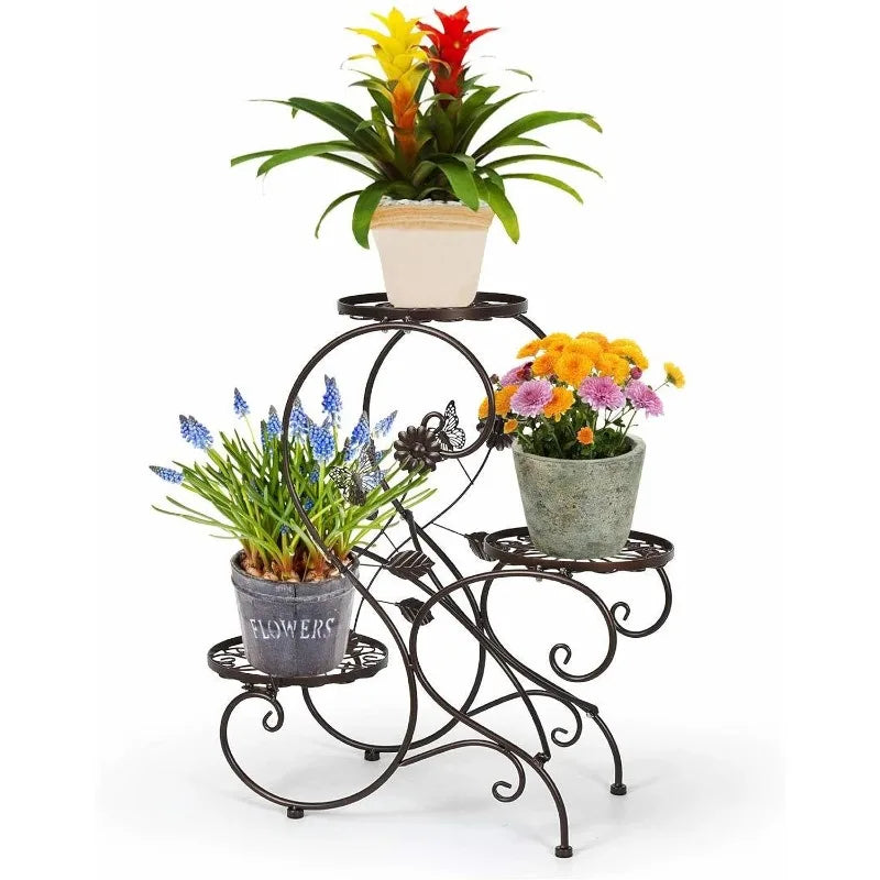 3 Tier Tall Plant Stand  Flower Pot Holder Display