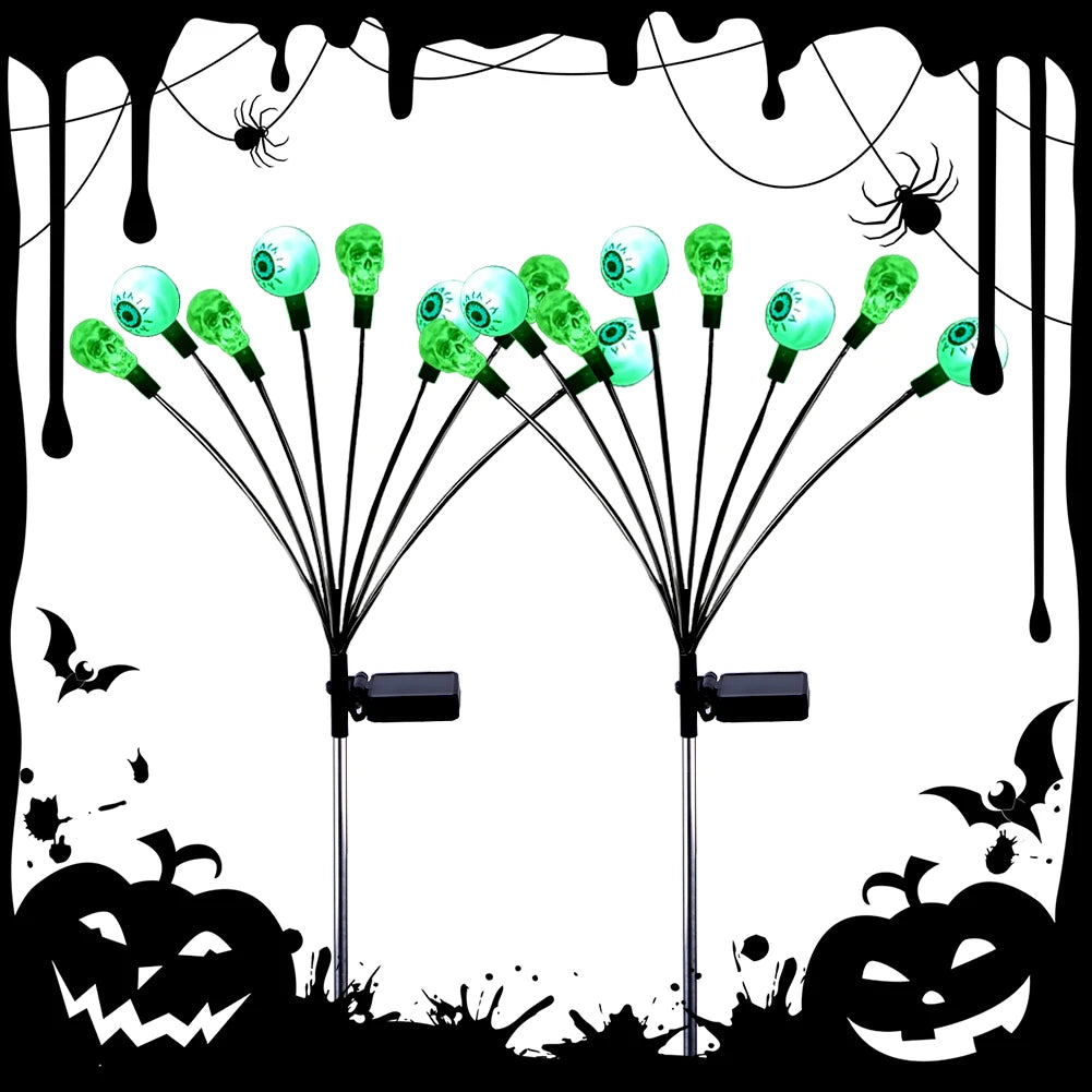 Spooky Eyeball  Solar Halloween Lights for  Patio