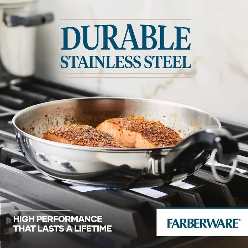 Farberware Classic Cookware Pots and Pans Set