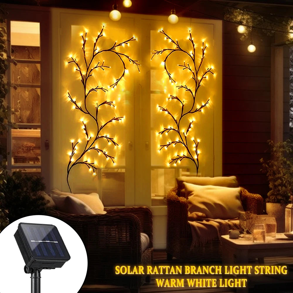 Tree Branch Lamp Christmas Party Home Decorative Lights