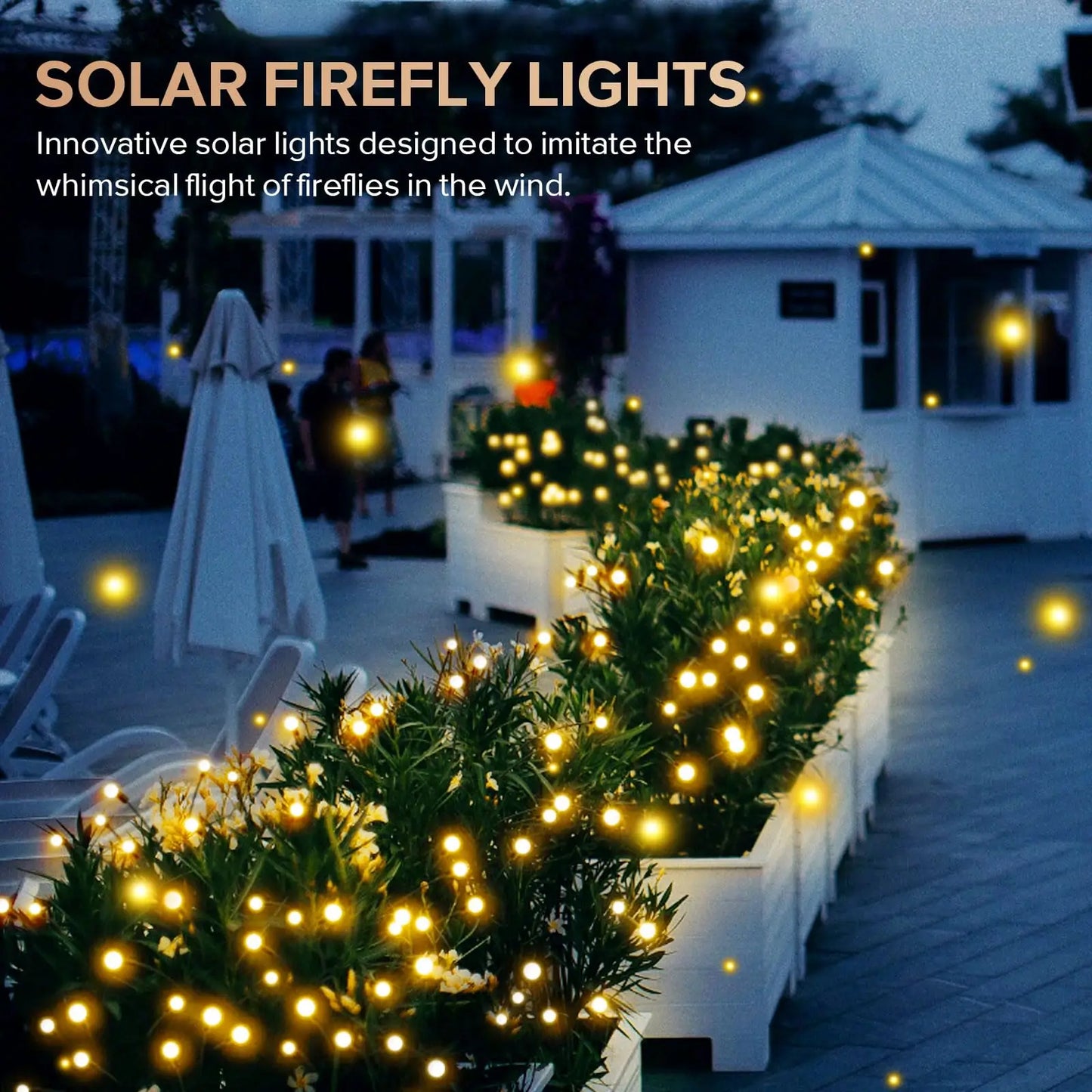 Firefly Garden Lights solar outdoor,swaying light for garden,patio