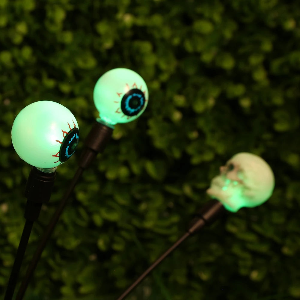 Spooky Eyeball  Solar Halloween Lights for  Patio