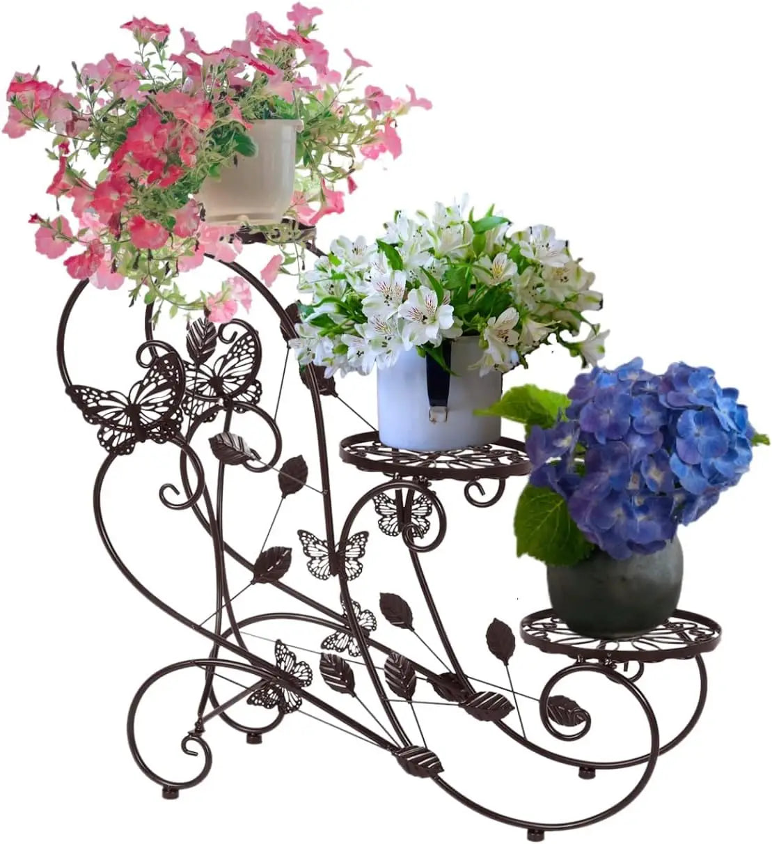 3 Tier Tall Plant Stand  Flower Pot Holder Display