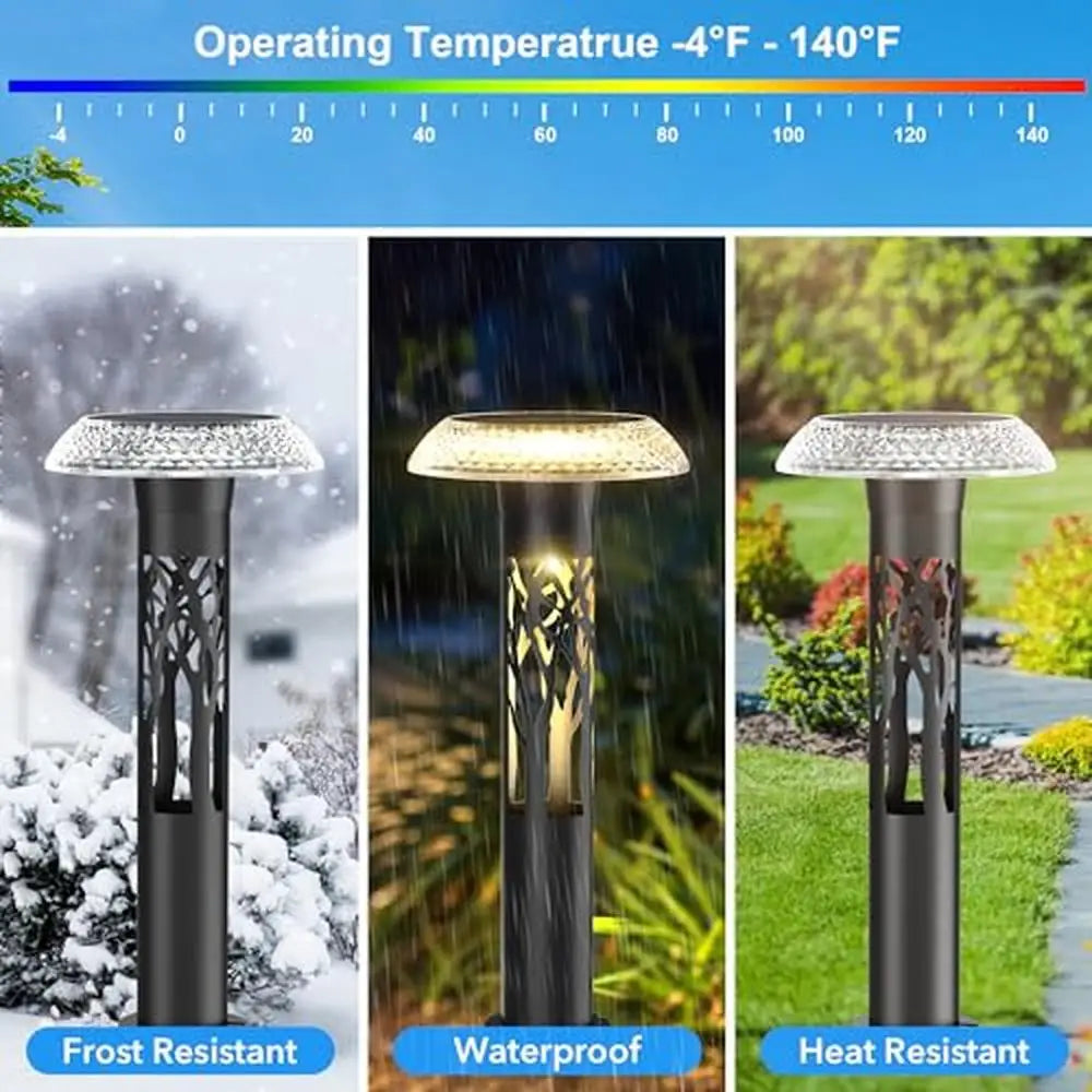 Yard light Large Lamp Head Color Changing solar light