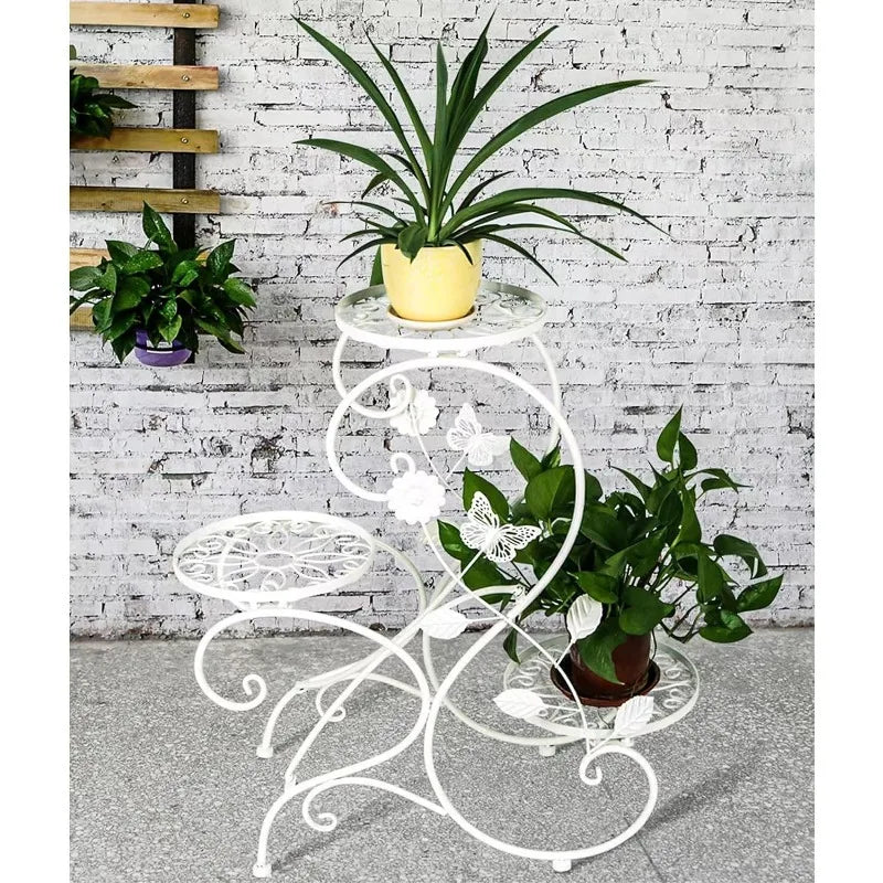 3 Tier Tall Plant Stand  Flower Pot Holder Display