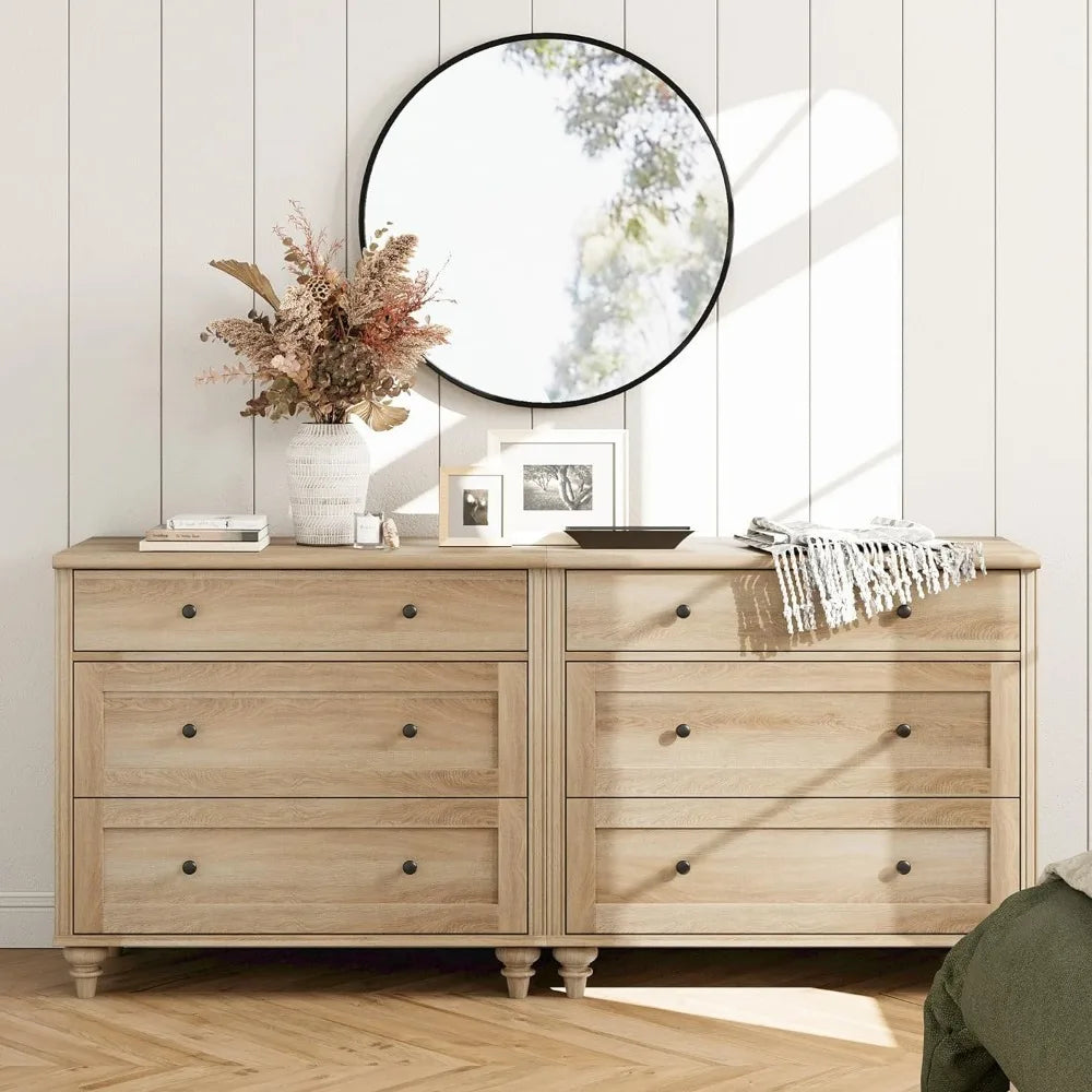 Dressers with Wide Chest of Drawers, Storage, Organizer