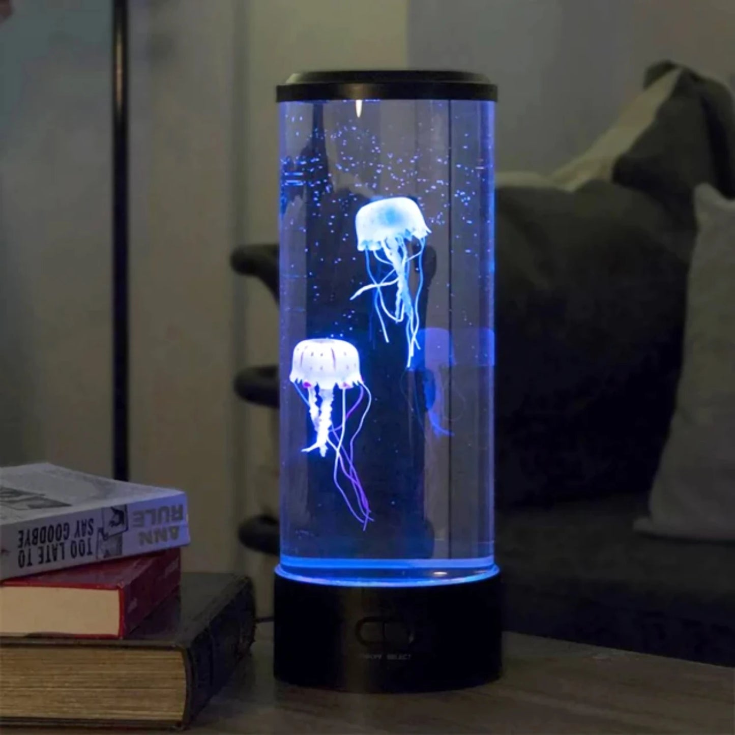 New Color Changing Jellyfish Lamp Table Night Light