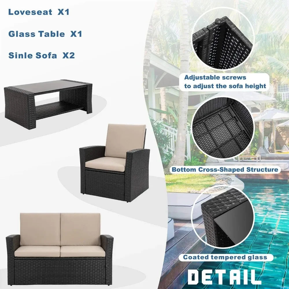 Patio Furniture  set Modular Sofa