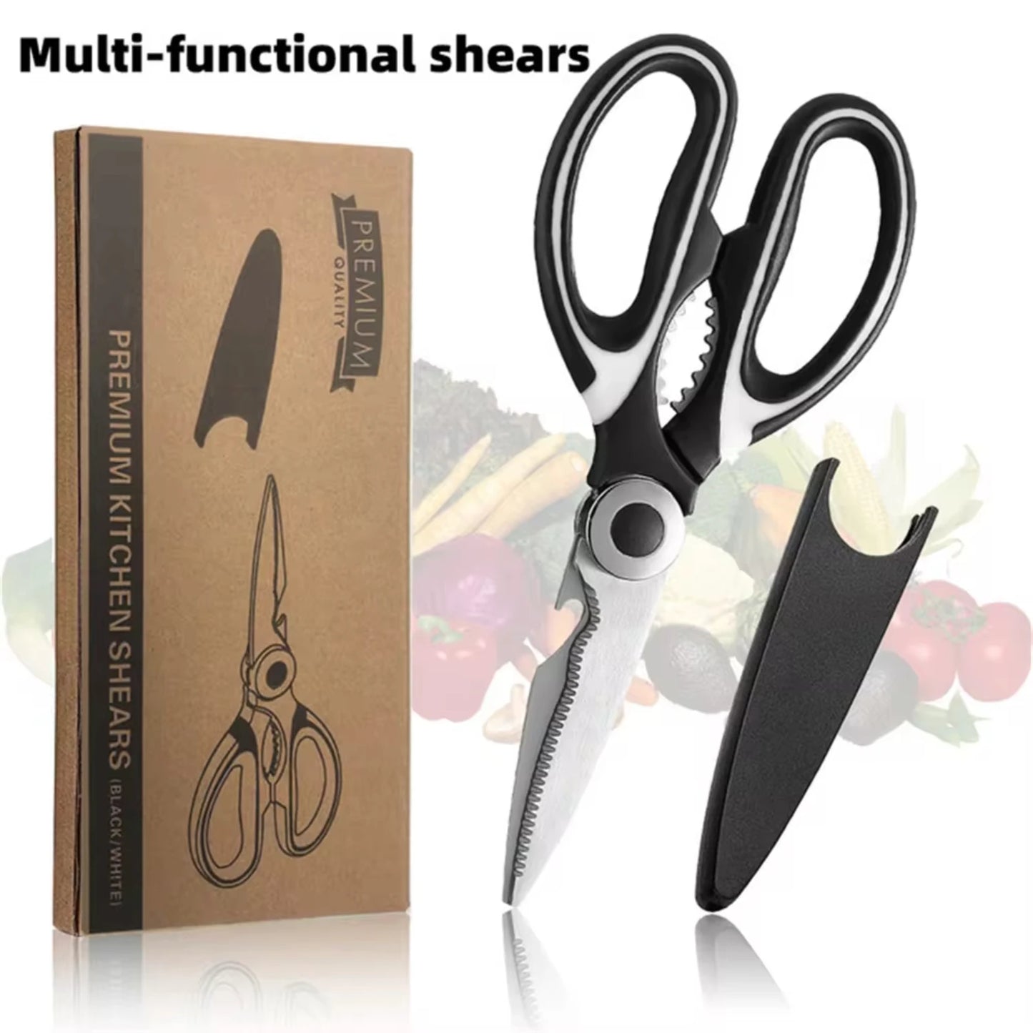 Multifunctional Scissors Chicken Bone Meat Fish scissor